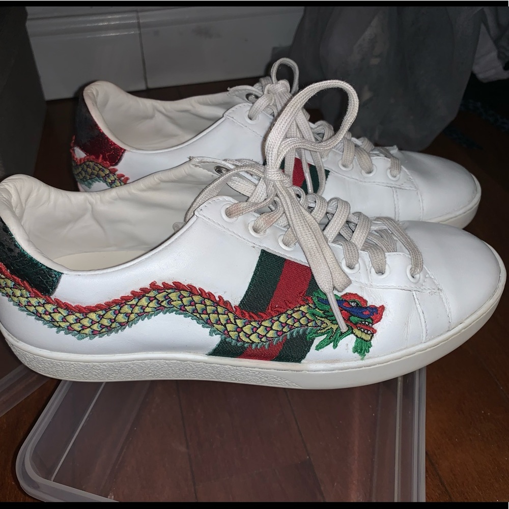 Gucci dragon sneakers